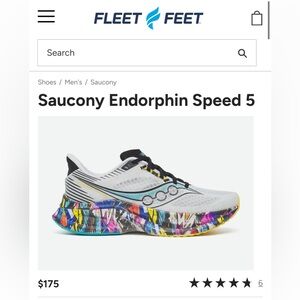 Saucony Endorphin Speed ‘5’ Berlin Running Shoes! SIZE 6.5. With original box!